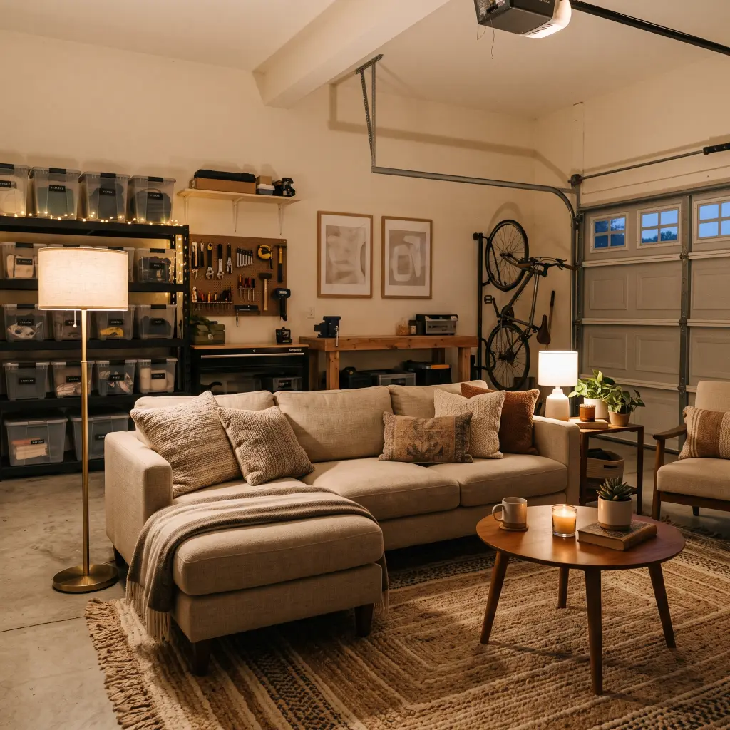 Garage Hangout Designs 