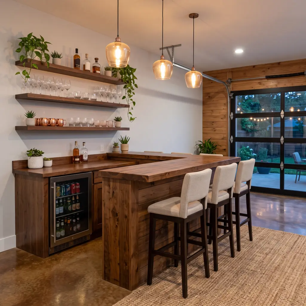Garage Hangout Designs 