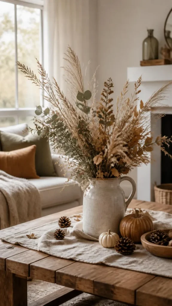 Beautiful & Ultimate Top 5 Fall Coffee Table Decor Ideas for a Cozy Home 5 Fall Coffee Table Decor Ideas