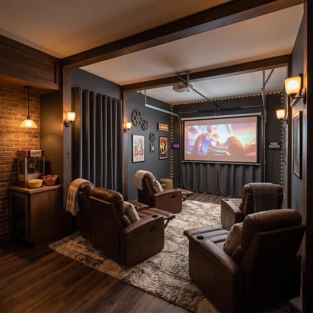 Garage Hangout Designs 