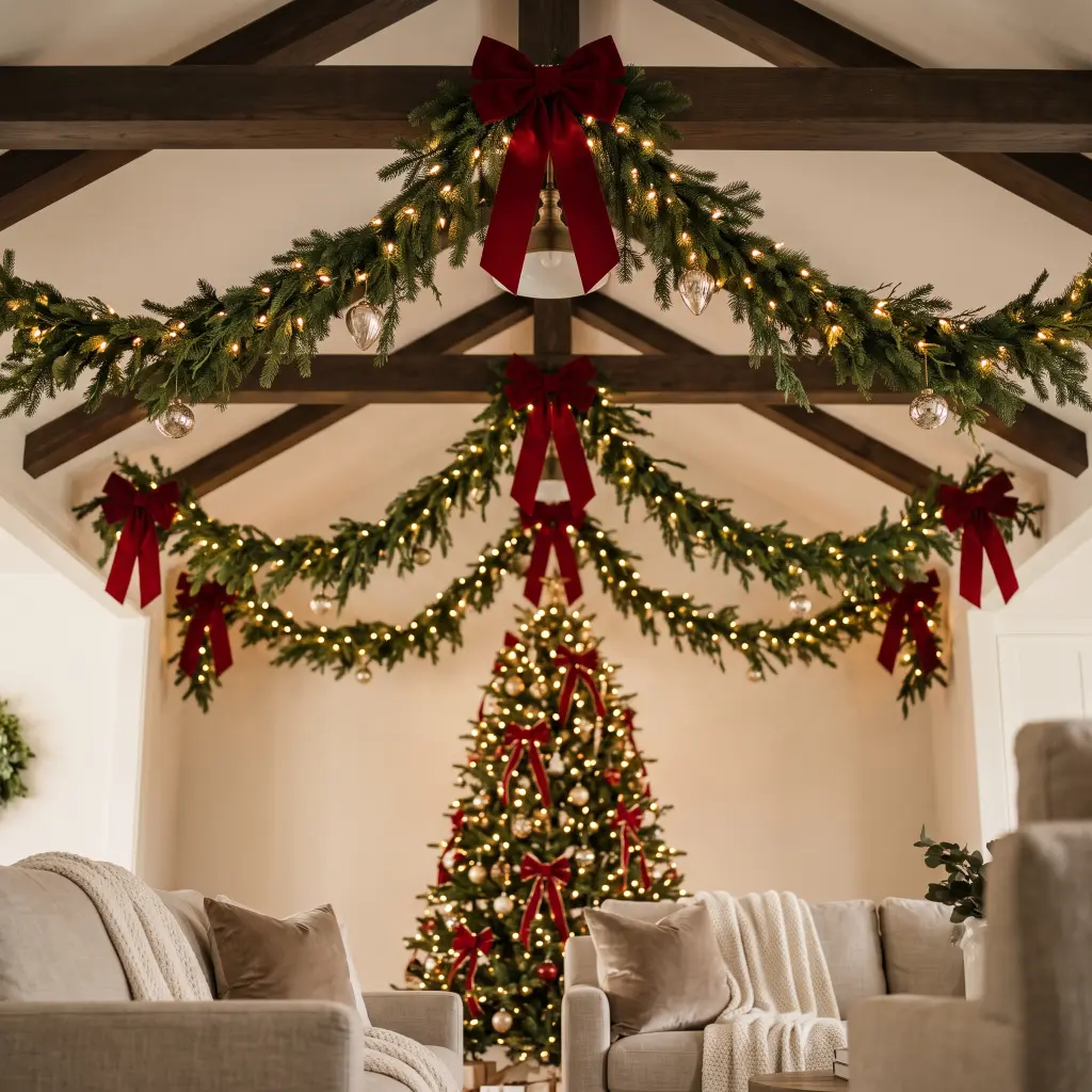 Christmas Ceiling Decor Ideas