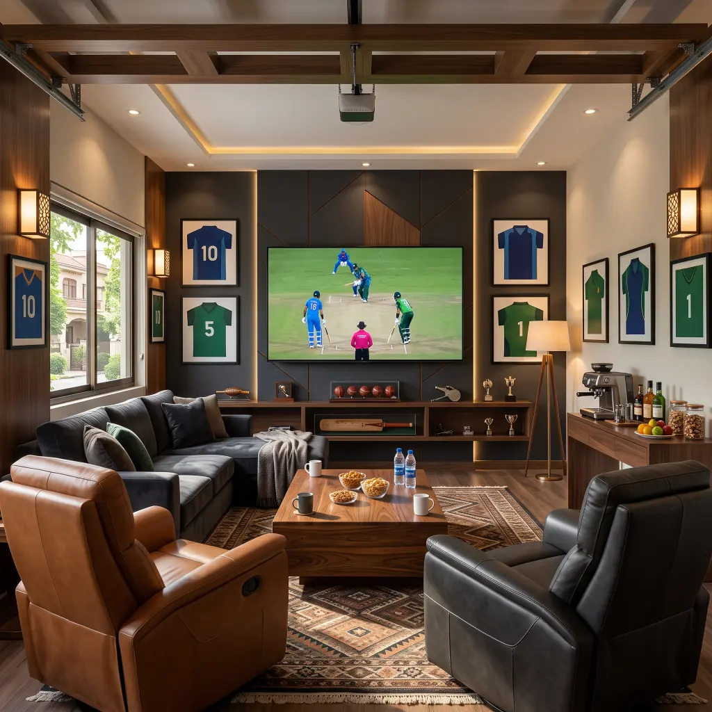 Garage Hangout Designs 