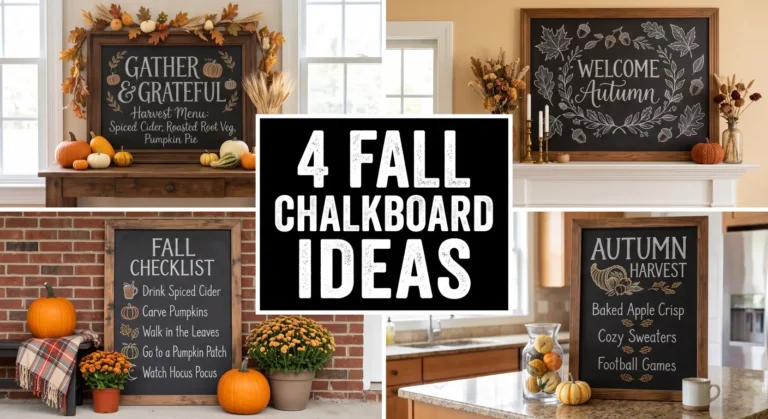 Fall Chalkboard Ideas