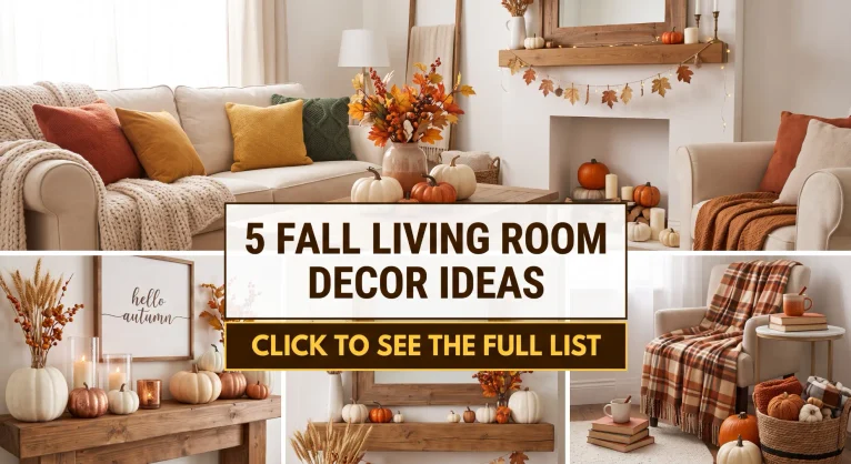 5 Stunning Fall Living Room Decor Ideas : Must-Try Fall Decorating Ideas 18 5 Stunning Fall Living Room Decor Ideas : Must-Try Fall Decorating Ideas