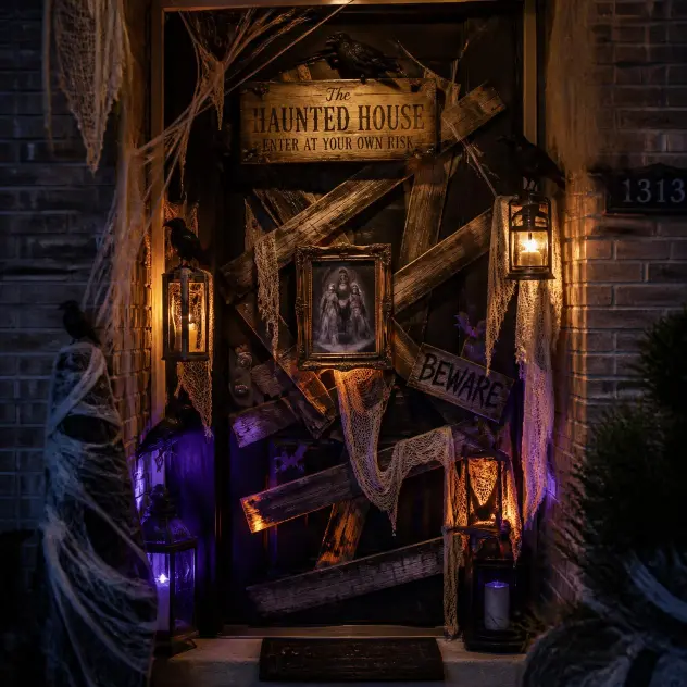 halloween door decorations