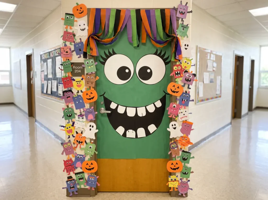 halloween door decorations contest