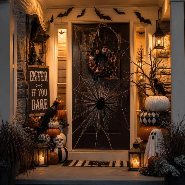halloween door decorations