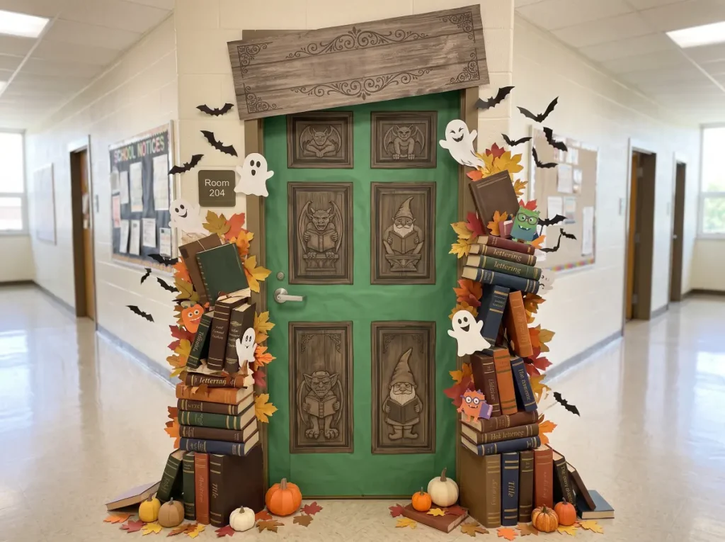 halloween door decorations contest