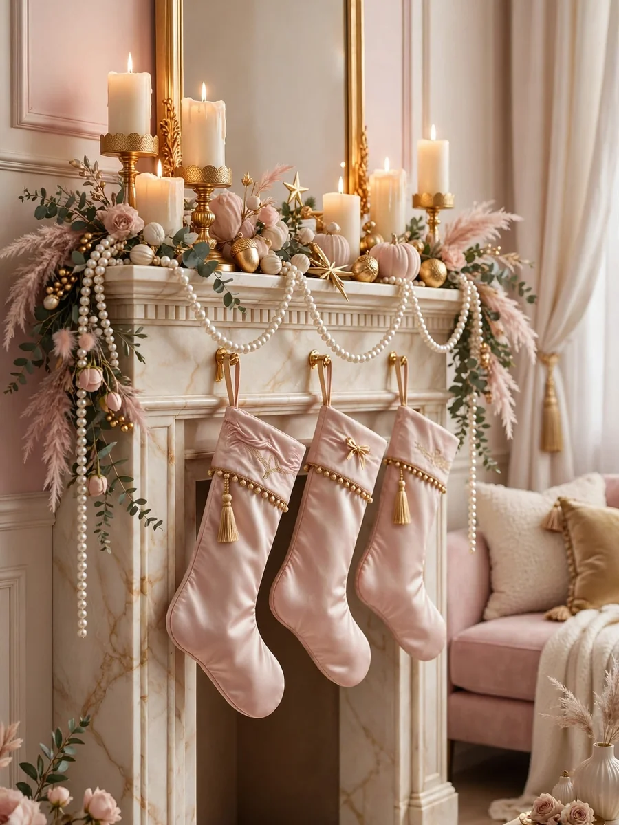 coquette christmas decor