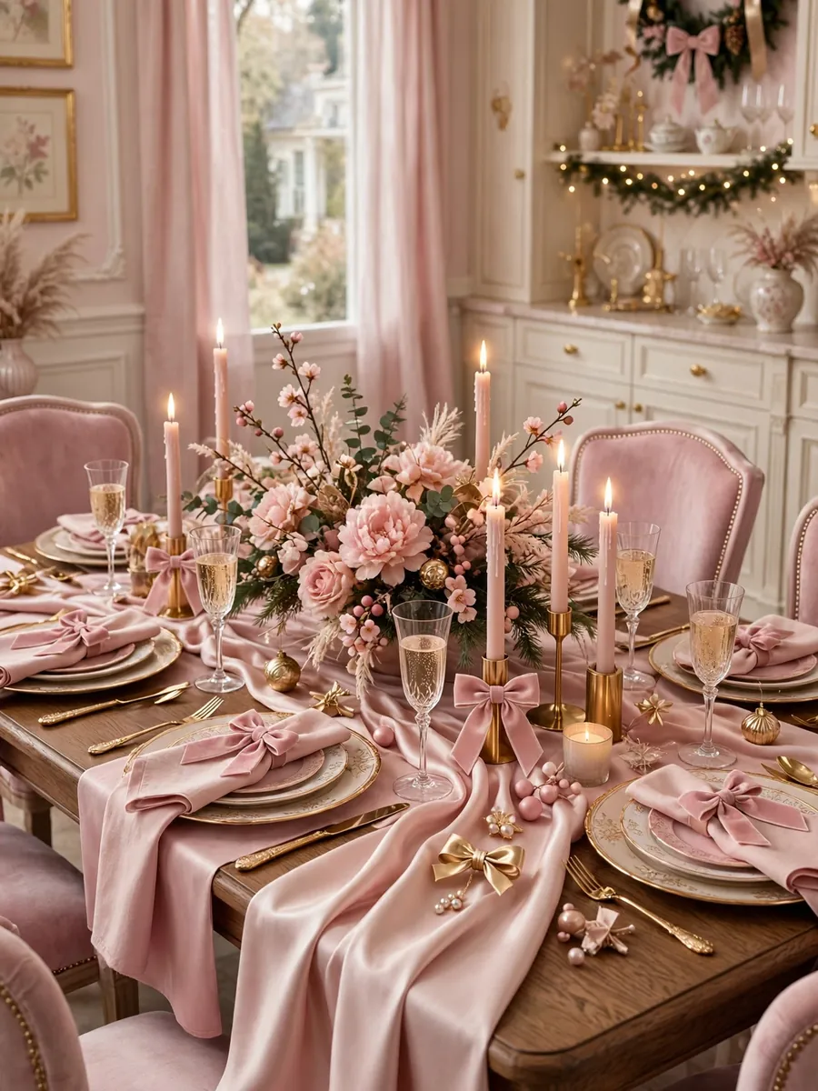 coquette christmas decor