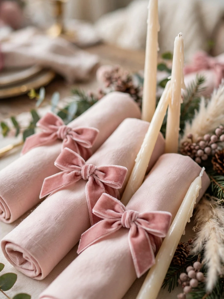 coquette christmas decor