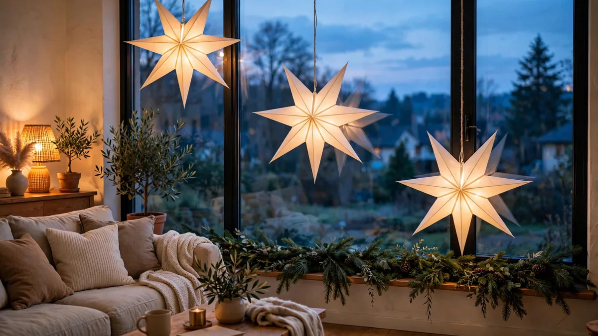 Christmas window decor ideas
