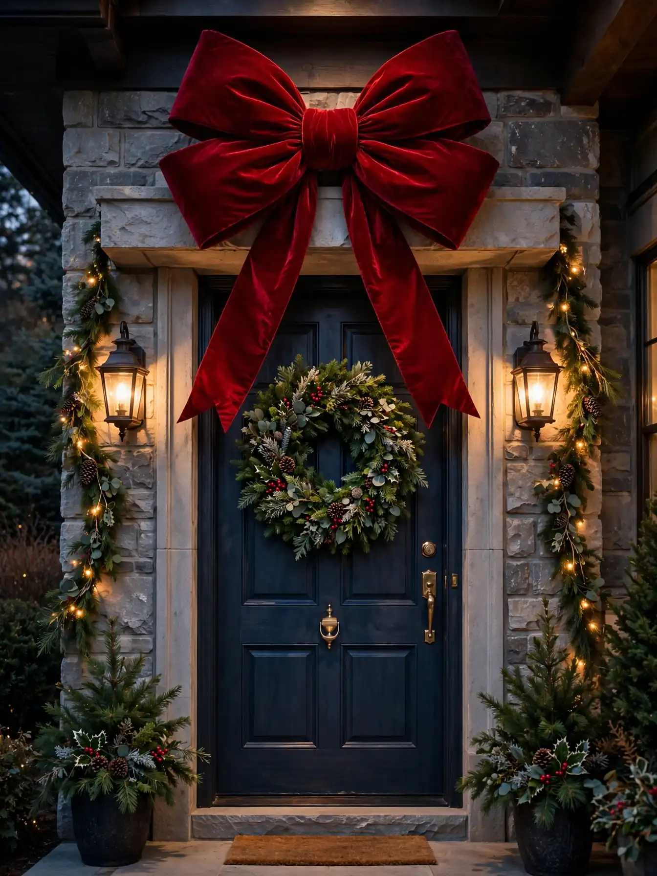 15 Festive Christmas Porch Decor Ideas to Welcome the Holidays 5 christmas porch decor