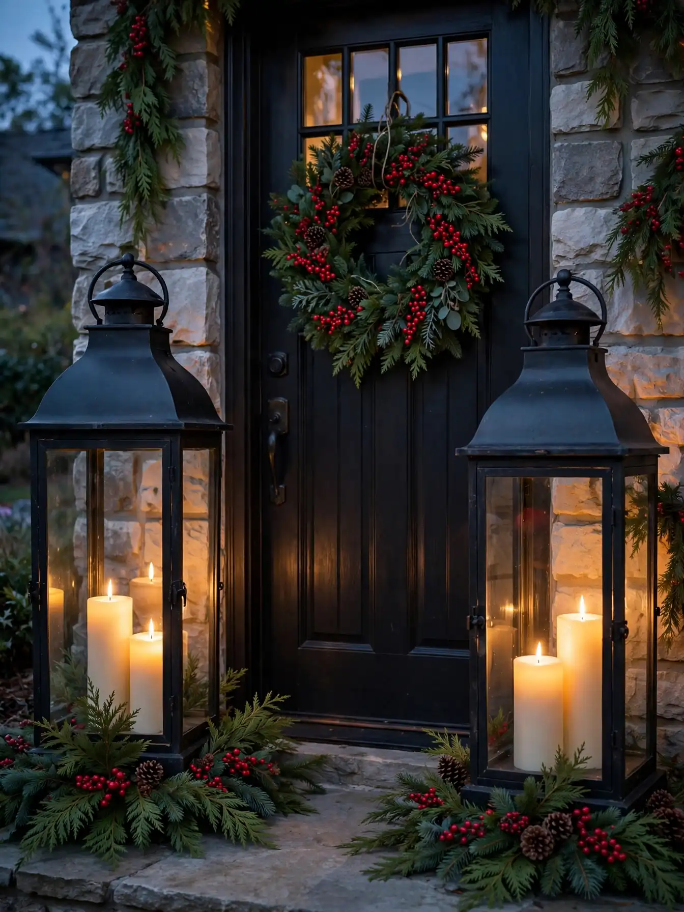 15 Festive Christmas Porch Decor Ideas to Welcome the Holidays 8 christmas porch decor