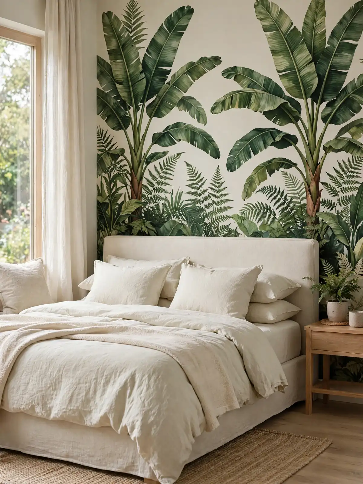 greenery bedroom ideas