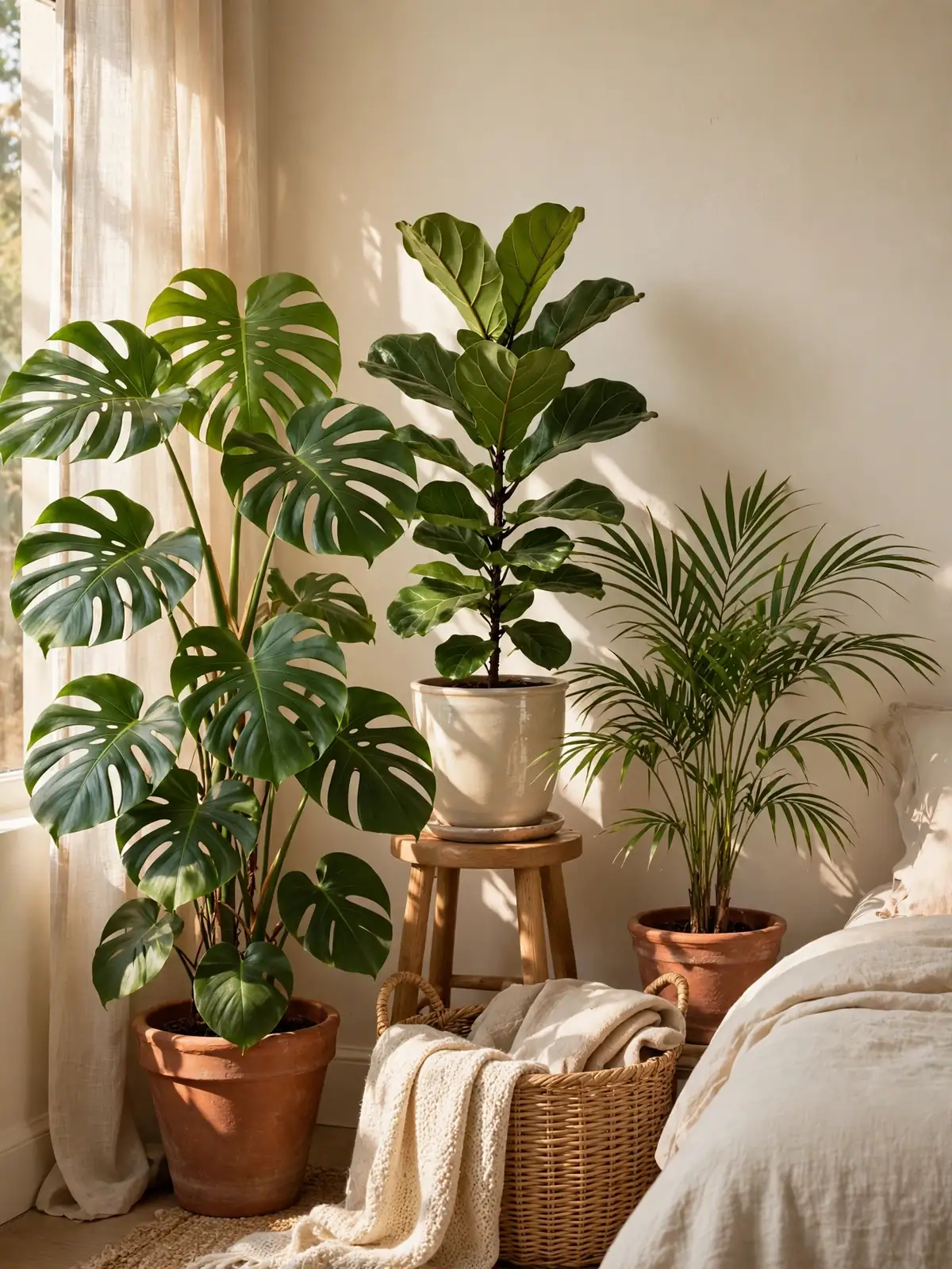 greenery bedroom ideas