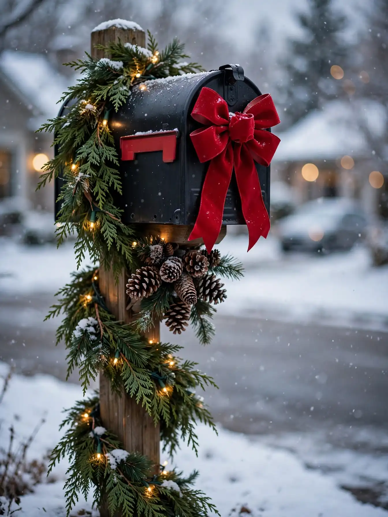 15 Festive Christmas Porch Decor Ideas to Welcome the Holidays 16 christmas porch decor