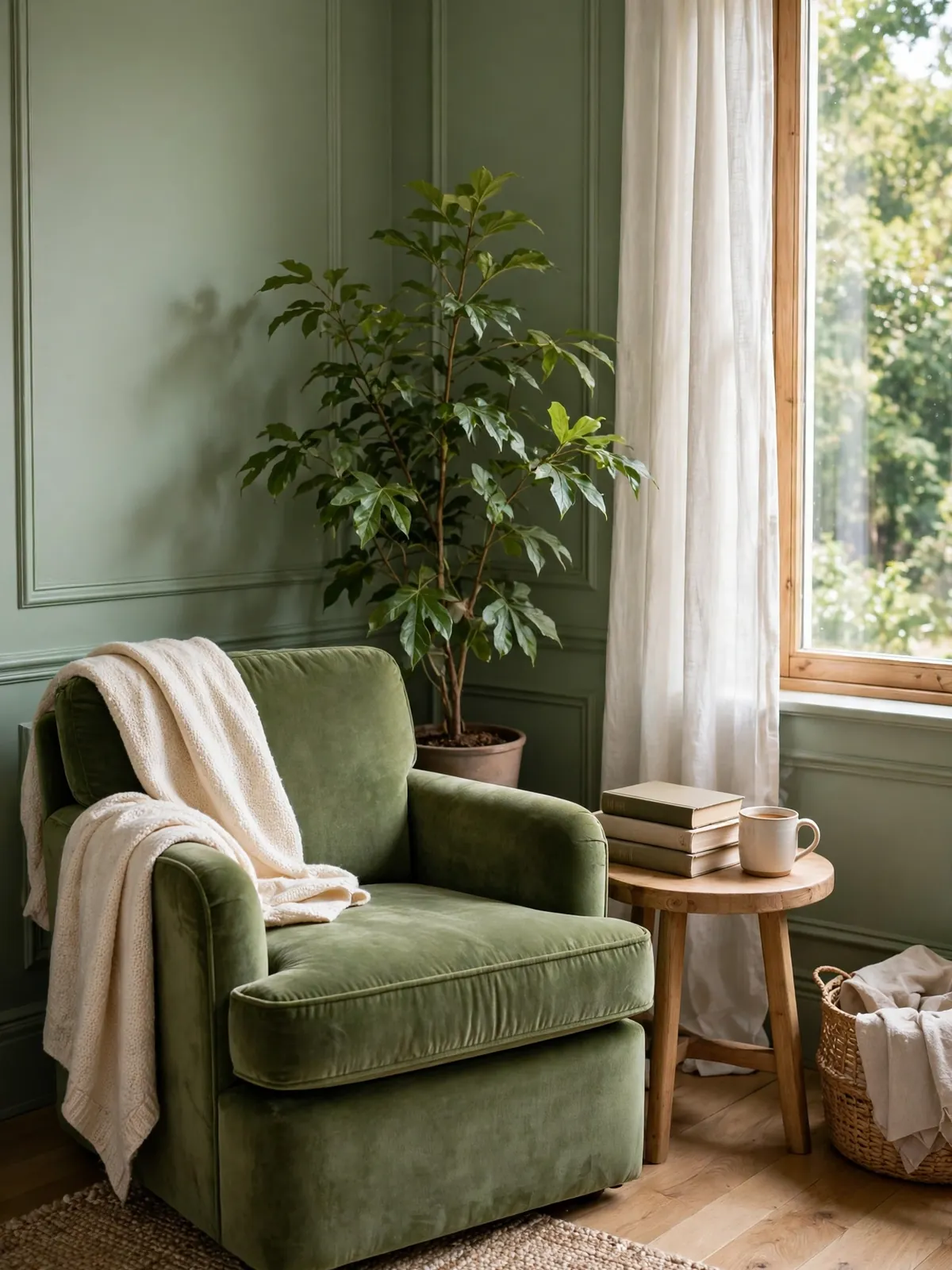greenery bedroom ideas