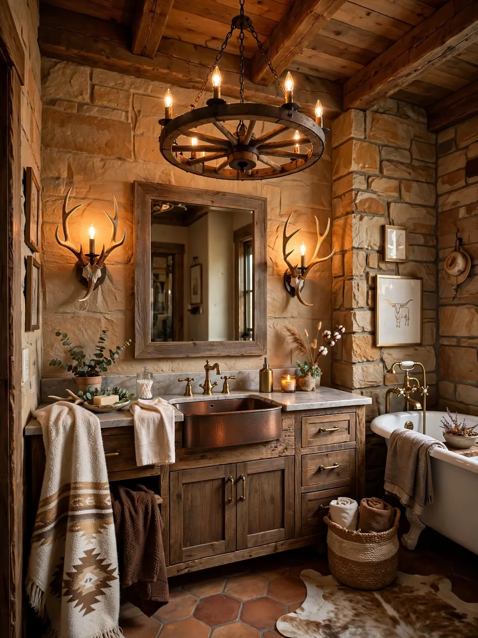 western bathroom ideas