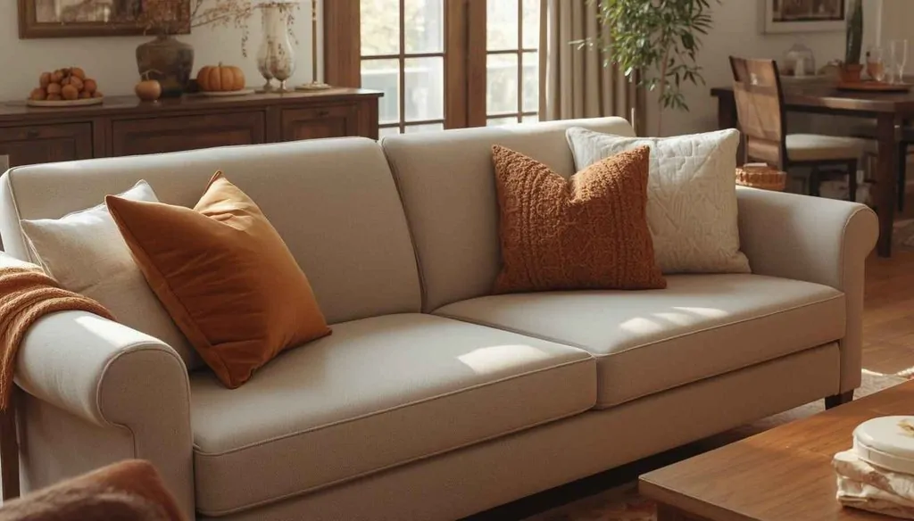 Cozy Fall Sofa Decorating Ideas image 1