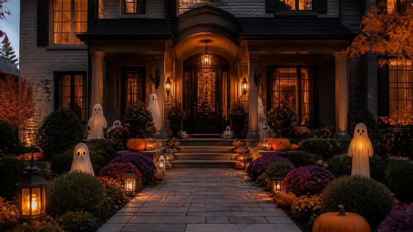 Halloween outdoor decor