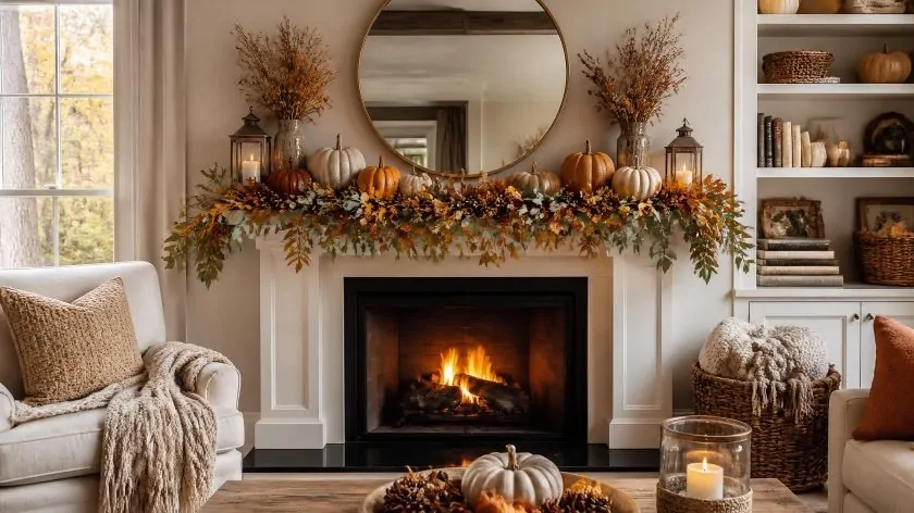 fall mantle décor ideas
