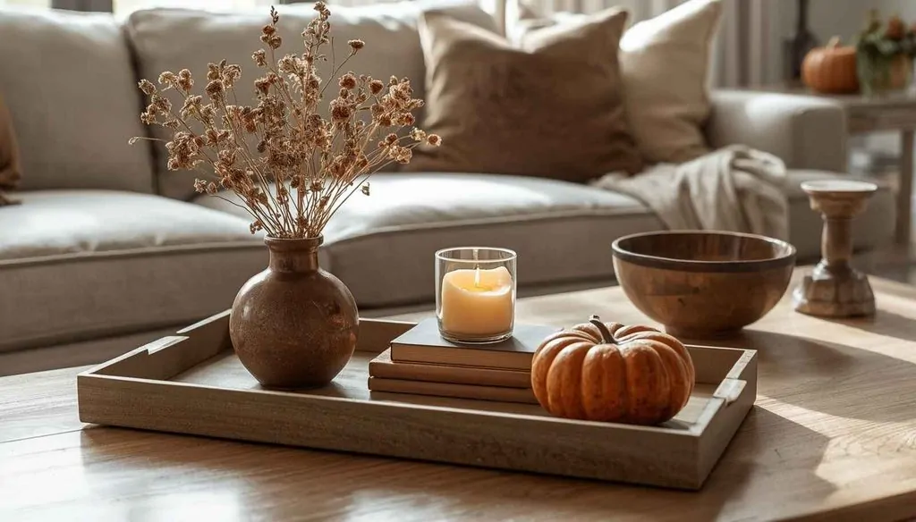 Fall Coffee Table Decor Ideas image 3