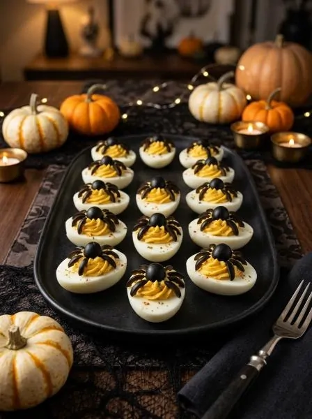 Spider Deviled Eggs image 56
