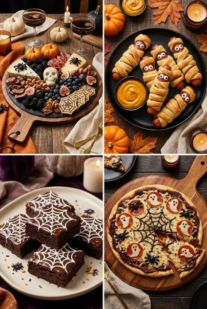 Halloween Party Food Ideas Collage image 67