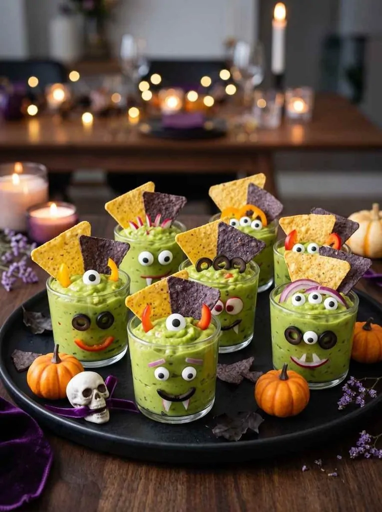 Spooky Monster Guacamole Cups image 11