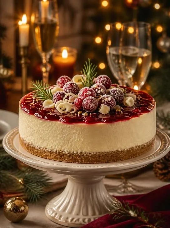 Christmas cheesecake idea
