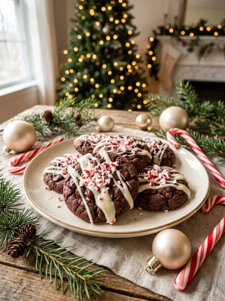Christmas tree sugar cookies