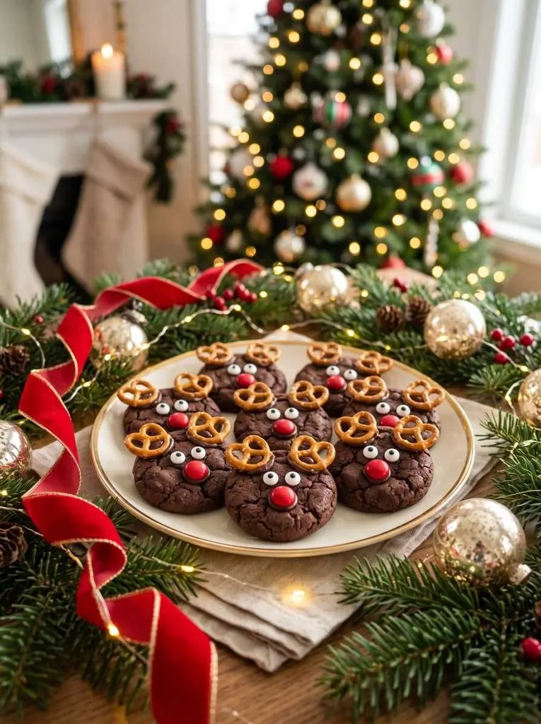 Reindeer Christmas cookies